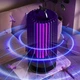 Антимоскитный светильник PICNEN, портативная УФ-ловушка для комаров, бесшумная, с функцией ночника, для помещений, синяя - изображение 4