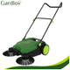 Подметальная машина 680 мм 24 л для сбора мусора 3 щетки зеленый GARDLOV HE0784 - изображение 5