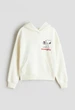 Підліткове тепле худі для дівчинки H&M 146-152 см Кремове (26062204B) - изображение 1
