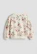 Дитячий світшот для дівчинки H&M 134-140 см Молочний (26062205E2) - изображение 2