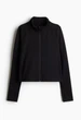 Дитяча спортивна кофта для дівчинки H&M 110-116 см Чорна (26062302A) - изображение 5