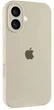 Чохол Silicone Premium case з захистом камери для iPhone 16 Full Camera Protective antique white 5659 - изображение 2
