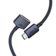 Кабель Tech-Protect MMC01 Ultraboost Magnetic Type-C to MagSafe 3 140W 200cm Blue with MagSafe (5906302323302) - изображение 3