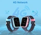 Детские смарт часы Lemfo M06 с 4G сим картой, прослушиванием и GPS трекером Розовый - изображение 3