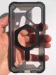Чехол противоударный UAG Plasma XTE MagSafe (Original) для iPhone 16 (6.1") Ash/Titanium 1144761F3136 - изображение 12
