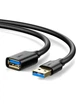 Удлинитель UGREEN US129 USB 3.0 Extension Male Cable 2m (Black) (UGR-10373) - изображение 2