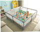 Детский манеж 180x200 см с ручками и 50 шариками для игр Унисекс HM-0658 - зображення 1