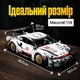 Конструктор машина Техник Porsche 911 RSR детский конструктор для мальчиков гоночная спортивная машинка Porsche для сборки для взрослых и детей большой игровой развивающий набор подарок на день рождения 1266 деталей - изображение 2