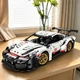 Конструктор машина Техник Porsche 911 RSR детский конструктор для мальчиков гоночная спортивная машинка Porsche для сборки для взрослых и детей большой игровой развивающий набор подарок на день рождения 1266 деталей - изображение 10