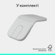 Мышь Logitech Mobi Fold Wireless Mouse White (910-007631) - изображение 2