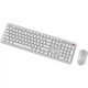 Комплект (Клавиатура и мышь) Gembird KBS-WPS-01-W-CYRL White (KBS-WPS-01-W-CYRL) - изображение 3