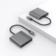 Док-станція Cablexpert USB-C 3-в-1 (A-CM-COMBO3-05) ( 26595 ) - зображення 3
