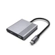 Док-станція Cablexpert USB-C 3-в-1 (A-CM-COMBO3-04) ( 24410 ) - зображення 1