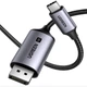 Кабель UGREEN USB-C to DisplayPort 8K Cable 60Hz 32.4Gbps 2m Black (25158) - изображение 1