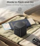 Зарядное устройство Anker Cube 3-in-1 Qi2 MagSafe обновлена быстрая версия для iPhone, Apple Watch, AirPods - Black - изображение 6