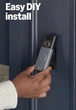 Умный дверной звонок Ring Battery Doorbell Retinal 2K video 6x улучшенное масштабирование двухсторонний разговор и встроенный аккумулятор, модель 2026 года - Speckled White - изображение 5
