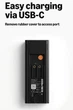Умный дверной звонок Ring Battery Doorbell Retinal 2K video 6x улучшенное масштабирование двухсторонний разговор и встроенный аккумулятор, модель 2026 года - Speckled White - изображение 6