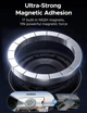Автомобильный держатель с беспроводной зарядкой UGREEN MagFlow Pro 25W MagSafe Qi2.2 с бесшумным вентилятором (TEC) - изображение 9