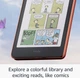 Электронная книга Amazon Kindle Colorsoft Kids 16 ГБ - Первый цветной Kindle для детей с чехлом - Fantasy River - изображение 5