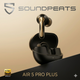 Беспроводные наушники SoundPEATS Air5 Pro Plus Black с ANC до 55 дБ, LDAC и Bluetooth 5.4 - изображение 2
