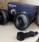 Автомобильный вентилятор F4207 с двойной головкой на подголовник от USB - изображение 2