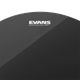 Пластик для тома Evans 14" RESONANT BLACK - зображення 3
