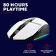 Миша Trust GXT 110 Felox RGB Wireless White (TR25069) - зображення 9