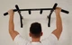 Турник настенный домашний PullUp разборной 4 хвата обычный + широкий + узкий + внешний параллельный хват черный (P1043) - изображение 7