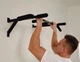 Турник настенный домашний PullUp разборной 4 хвата обычный + широкий + узкий + внешний параллельный хват черный (P1043) - изображение 9