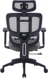 Крісло офісне OfficePro Skyline Black/Dark Gray (OC580-B-DG-DG) ( 27599 ) - изображение 4