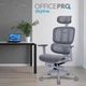 Крісло офісне Officepro Skyline Footrest Gray/Dark Gray (OC750-G-DG-DG) ( 27540 ) - зображення 8