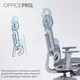 Крісло офісне Officepro Skyline Footrest Gray/Dark Gray (OC750-G-DG-DG) ( 27540 ) - зображення 11