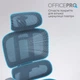 Крісло офісне Officepro Skyline Footrest Gray/Dark Gray (OC750-G-DG-DG) ( 27540 ) - зображення 16