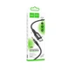 Аудіокабель HOCO UPA25 Transparent Discovery Edition Digital audio conversion cable Type-C Black - зображення 2