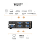 Разветвитель VGA MT-Viki MT-3504 4-портовый - изображение 5