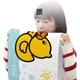 Dajiang, Little Yellow Duck, фирменный противоскользящий коврик для ванной комнаты, детская душевая, противоударный коврик для ванной, 50x80 см. - изображение 3