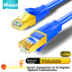 Патч-корд SAMZHE RJ7100L Cat 7 экранированный 2.5 Гбит/с 10 м Синий - изображение 5