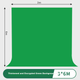 Тло Jimantu Thickened Green Screen Chroma Key, зелена тканина для кімнати для прямої трансляції, реквізит для зйомки, світлопоглинаючий папір для фотографії, тканина для фотопідставки, телескопічна штанга для тла. - изображение 4