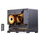 Компактный корпус JONSBO D32 PRO Black MATX для настольных компьютеров (боковая панель/подставка для материнской платы ATX/регулируемая задняя поддержка кабелей для материнской платы MATX/блок питания ATX/крепление для радиатора 240 мм) - зображення 6