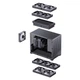 Компактный корпус JONSBO D32 PRO Black MATX для настольных компьютеров (боковая панель/подставка для материнской платы ATX/регулируемая задняя поддержка кабелей для материнской платы MATX/блок питания ATX/крепление для радиатора 240 мм) - зображення 8