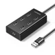 Хаб UGREEN USB 7-портовий високошвидкісний 2.0, для ПК/ноутбуків, з портом живлення - зображення 9