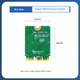 Бездротова мережева карта EB-LINK Intel AX411 для ноутбука, інтерфейс 5374M M.2 CNVIo2, гігабітна тридіапазонна мережева карта WiFi6E, Bluetooth 5.3, вбудований модуль для комп'ютера - зображення 5