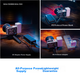 Професійне фотоліхтаре Zhiyun Fill Light потужністю 50 Вт, повнокольорове RGB-освітлення, портативне м'яке світло для зовнішнього використання, фотоліхтар для відеотрансляцій у прямому ефірі, Xuequ CX50RGB - изображение 8