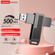 Флеш память USB Lenovo SX5 Pro 128GB USB 3.2 Gen1 + Type-C Grey - изображение 2