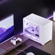 Корпус JONSBO D32 STD mATX с прозрачной боковой панелью и поддержкой СЖО 240 мм, белый - изображение 7