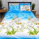 Комплект постільної білизни Moon&Star Євро 200x220 наволочки 2x50x70 Azure Garden Бязь Gold Люкс (MS-820013171) - зображення 2