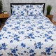Комплект постельного белья Moon&Star Двуспальный 175x210 наволочки 4x50x70 Blue Garden Бязь Gold Люкс (MS-820013238) - изображение 2