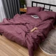 Комплект постельного белья Moon&Star Полуторный Евро 160x220 наволочки 2x50x70 Blush Luxe Бязь Gold Люкс (MS-820013356) - изображение 5