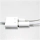 Адаптер Lightning на Lightning 2F 20-20000Hz белый для наушников и зарядки J-008 - изображение 8