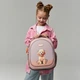 Рюкзак школьный полукаркасный ортопедический Yes S-109 My Puppy, для девочек, бежевый (550232) - изображение 4